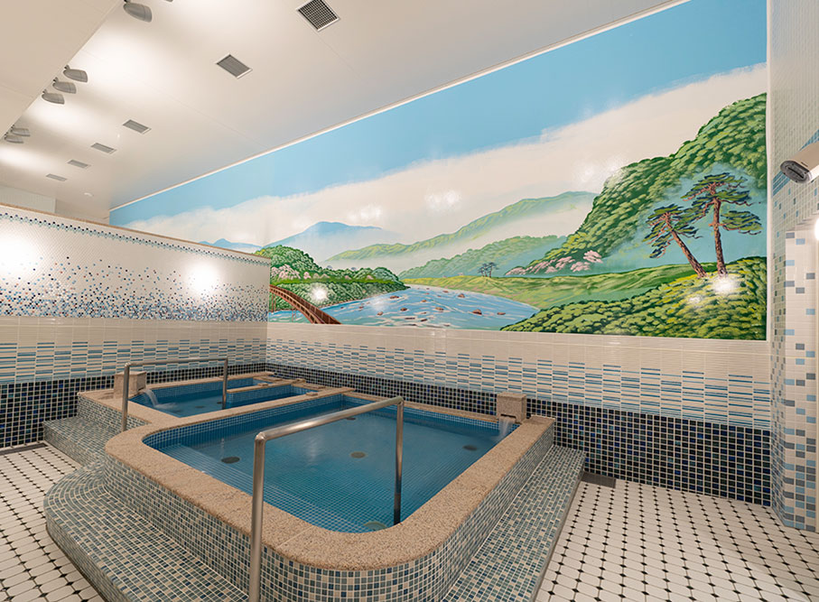 写真：梅小路ポテル京都 銭湯