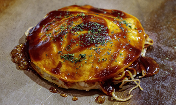 広島名物お好み焼き