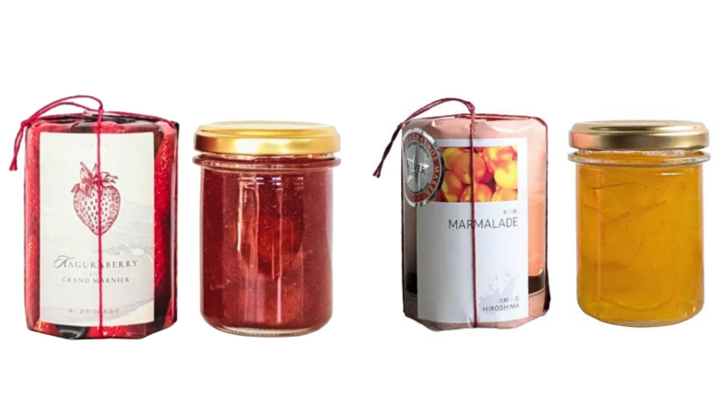 Granvia Lounge Hiroshima Prefecture Strawberry Jam and Marmalade