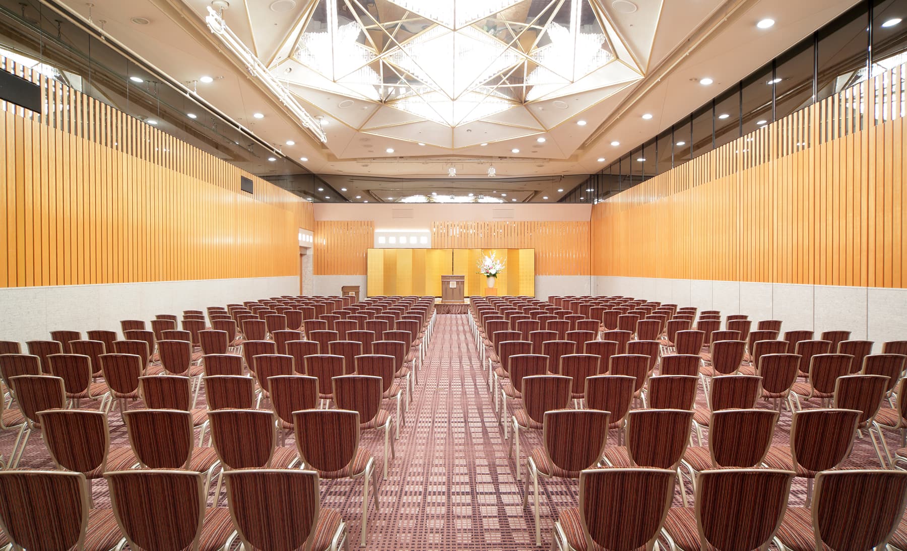 Hotel Granvia Kyoto Large banquet room Theater style of Conference Rooms.