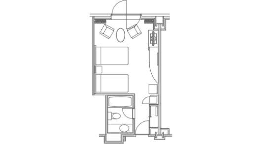 Standard Twin Floor Plan