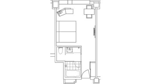 Superior Twin Floor Plan