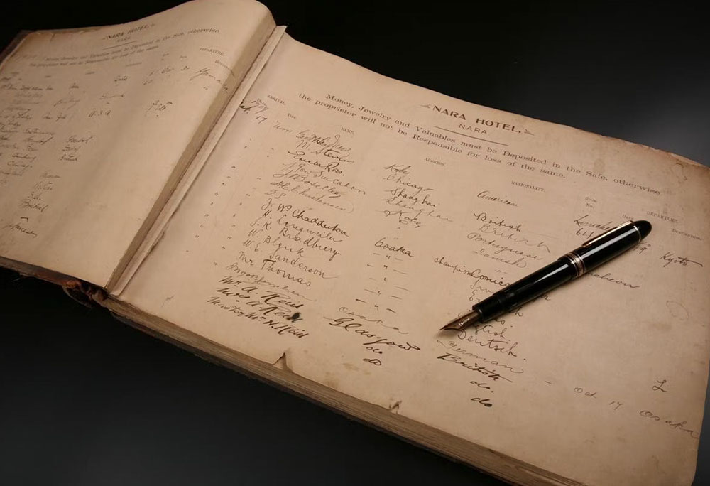 Photo: Register Book