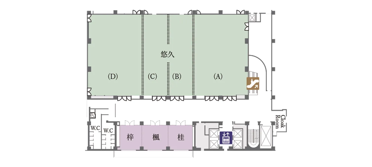 悠久のフロアマップ