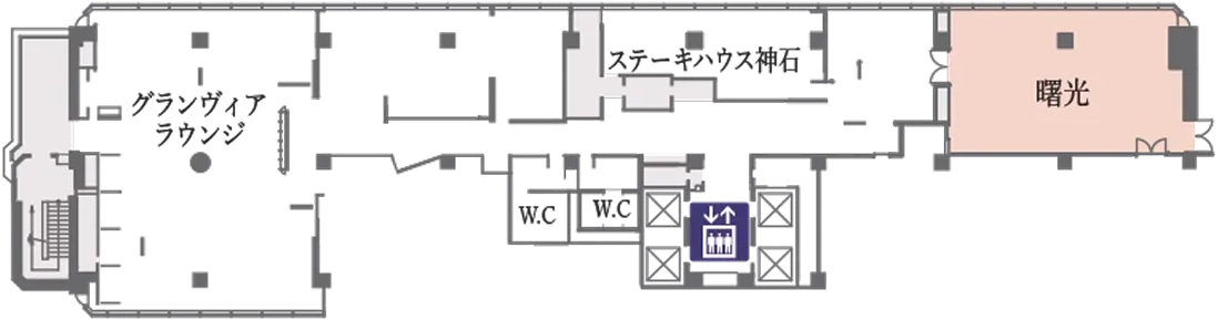 曙光のフロアマップ