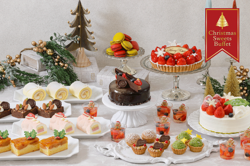 クリスマス スイーツビュッフェ