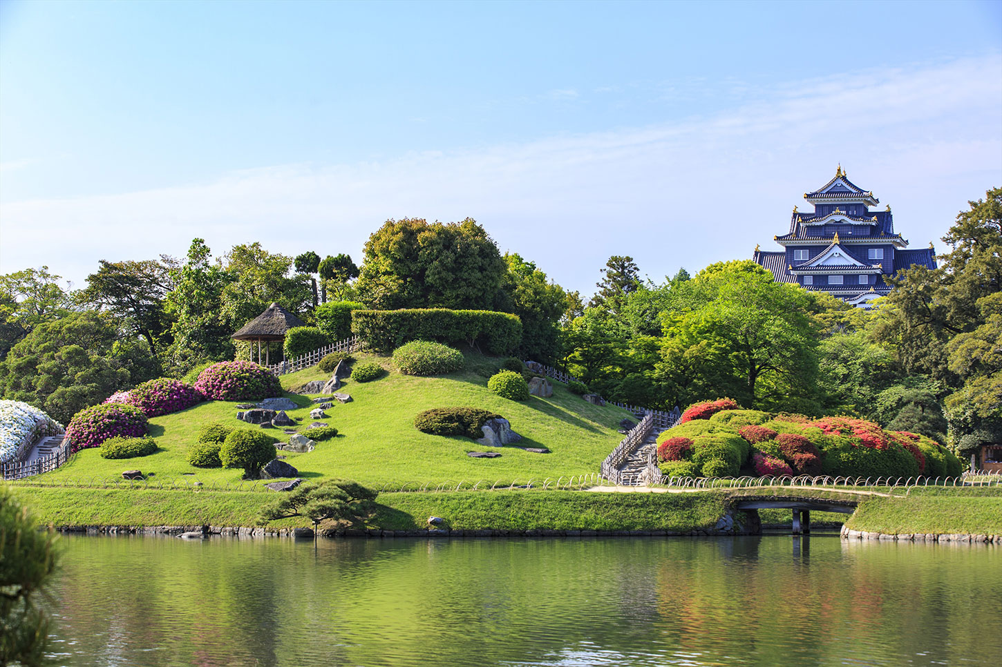 岡山後楽園と岡山城