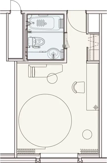 ICOCAルームの間取り図