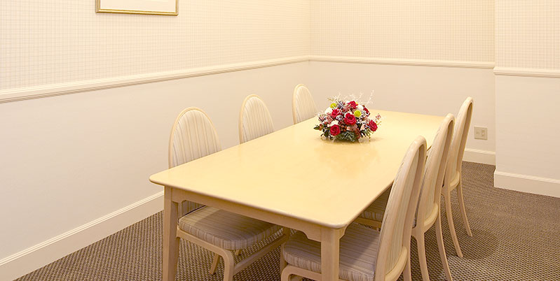 Small banquet room