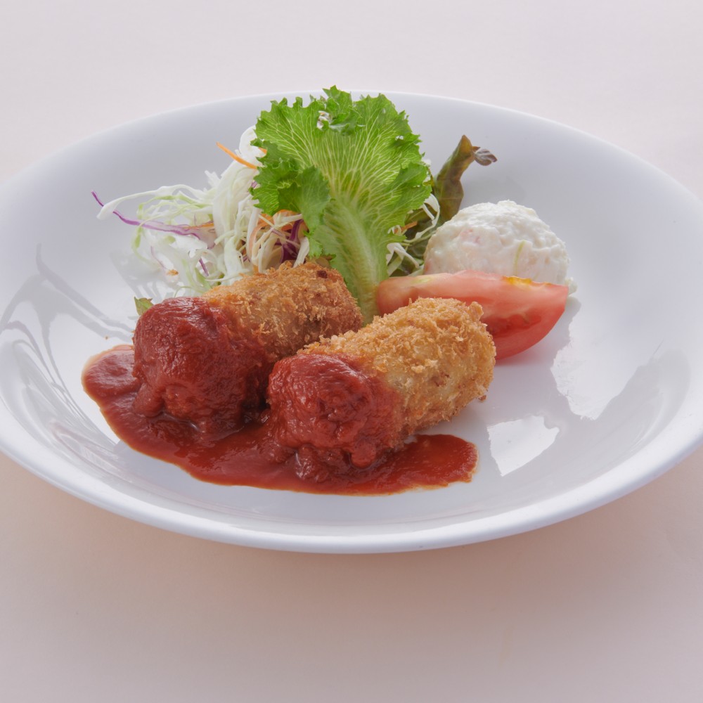 海老クリームコロッケランチ