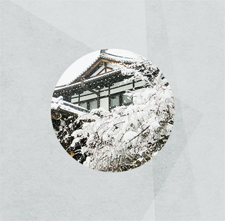 照片：被雪覆盖的奈良酒店被雪覆盖